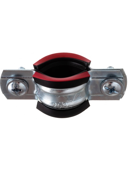 Сантехнический хомут для труб с гайкой Gigant оцинк 1/2", 20-24 мм, М8, 5 шт. G/1/81