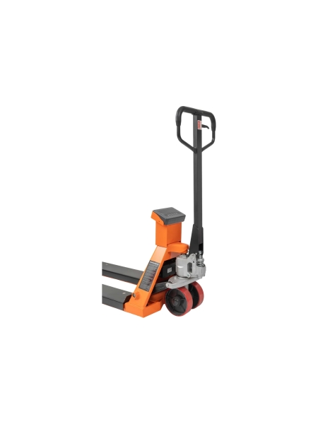 Гидравлическая тележка Gigant с весами, 2500кг, 1150x550мм, полиуретановые колеса JHPT2500-1150-W