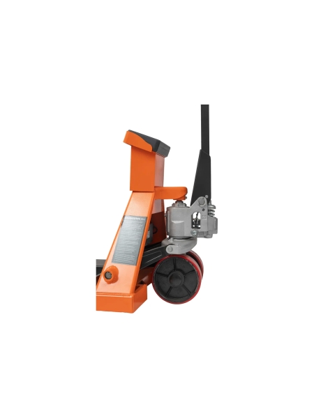 Гидравлическая тележка Gigant с весами, 2500кг, 1150x550мм, полиуретановые колеса JHPT2500-1150-W