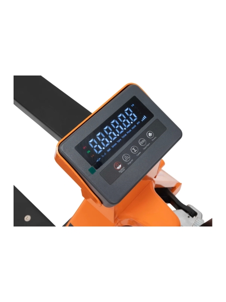 Гидравлическая тележка Gigant с весами, 2500кг, 1150x550мм, полиуретановые колеса JHPT2500-1150-W