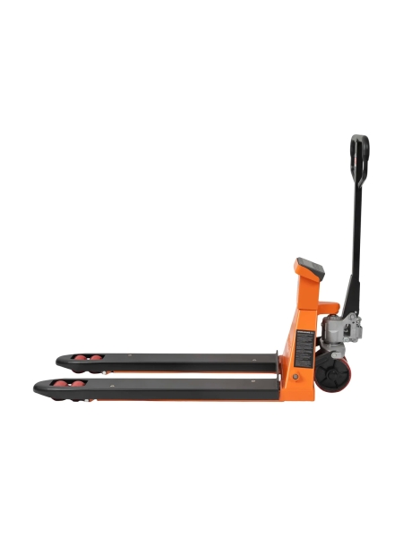 Гидравлическая тележка Gigant с весами, 2500кг, 1150x550мм, полиуретановые колеса JHPT2500-1150-W