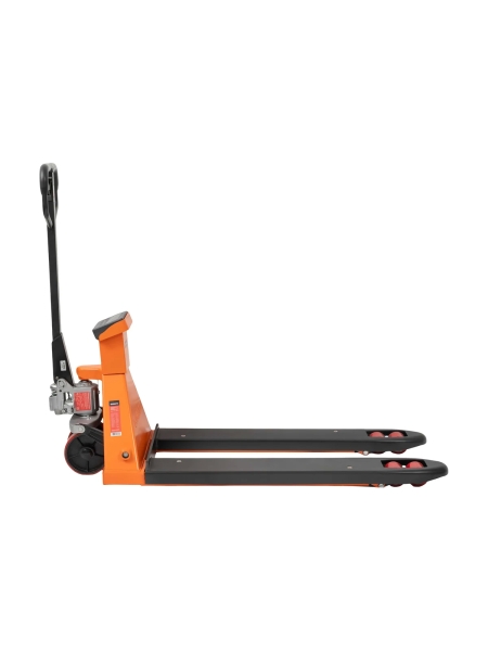 Гидравлическая тележка Gigant с весами, 2500кг, 1150x550мм, полиуретановые колеса JHPT2500-1150-W