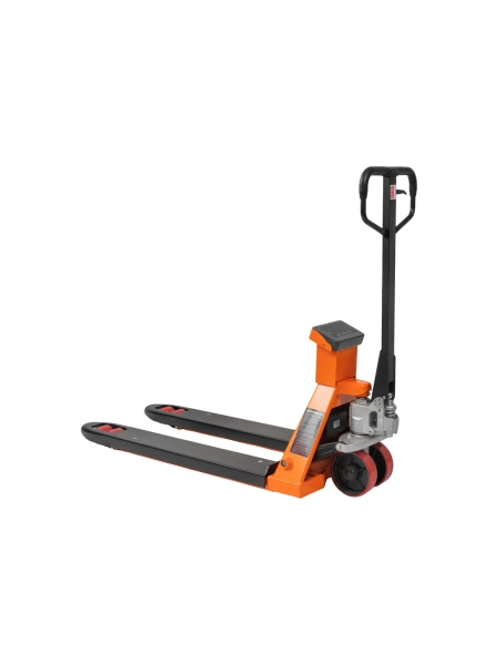 Гидравлическая тележка Gigant с весами, 2500кг, 1150x550мм, полиуретановые колеса JHPT2500-1150-W