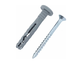 Дюбель-гвоздь Gigant 6x40 грибовидная манжета полипропилен 500 шт 123854