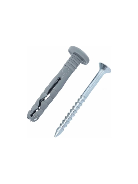 Дюбель-гвоздь Gigant 6x40 грибовидная манжета полипропилен 500 шт 123854