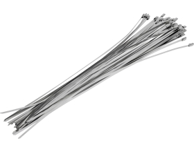 Стальные хомуты-стяжки Gigant нержавеющие 4.6x400мм 50шт. 123956