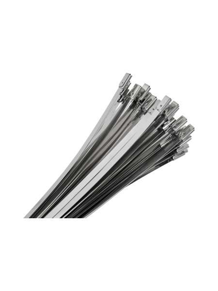 Стальные хомуты-стяжки Gigant нержавеющие 4.6x400мм 50шт. 123956