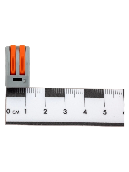 Двухпроводная клемма Gigant 5 шт/уп 0,08-2,5(4)мм² GCT-222-412-5