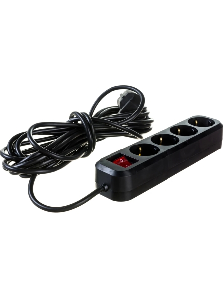 Бытовой удлинитель Gigant с заземлением ПВС 3x0,75 4 гнезда 7м 80095