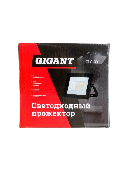 Светодиодный прожектор Gigant 30W 6400К 220V GLS-30