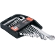 Набор комбинированных ключей Gigant 6 - 22 мм, 12 шт., полированный хром, Сталь Cr-V, 6-22мм, GDWSP-12