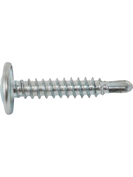 Gigant Саморез по металлу 4,2x25 полусфера, цинк, сверло 200 шт G-124107