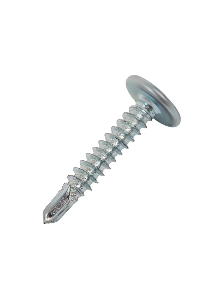 Gigant Саморез по металлу 4,2x25 полусфера, цинк, сверло 200 шт G-124107