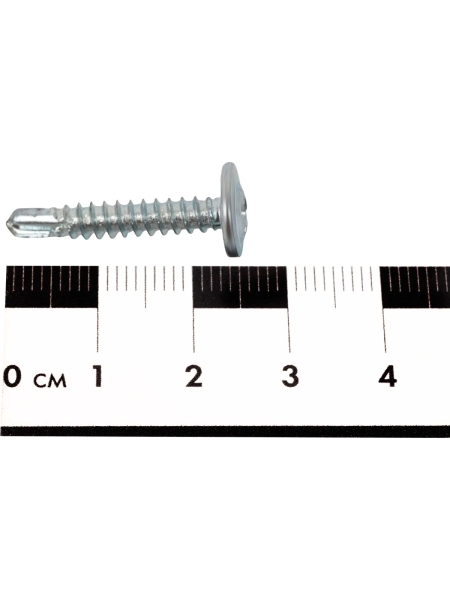 Gigant Саморез по металлу 4,2x25 полусфера, цинк, сверло 200 шт G-124107