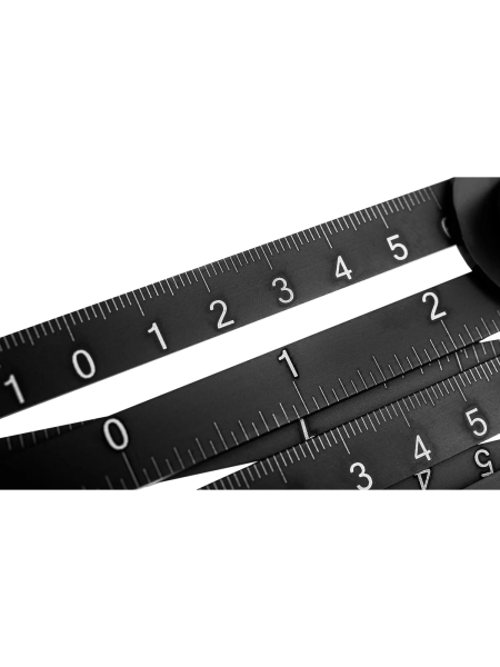 Алюминиевая 6-сторонняя линейка/угольник Gigant копировальный шаблон 130 мм GAR-6-130