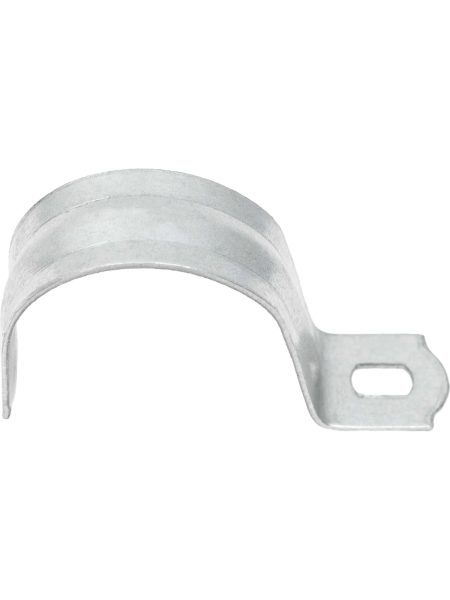 Скоба металлическая Gigant однолапковая СМО 25-26 мм с/о оцинк. 100шт GMB-1/2526O