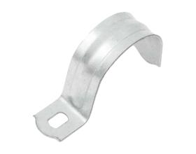 Скоба металлическая Gigant однолапковая СМО 25-26 мм с/о оцинк. 100шт GMB-1/2526O