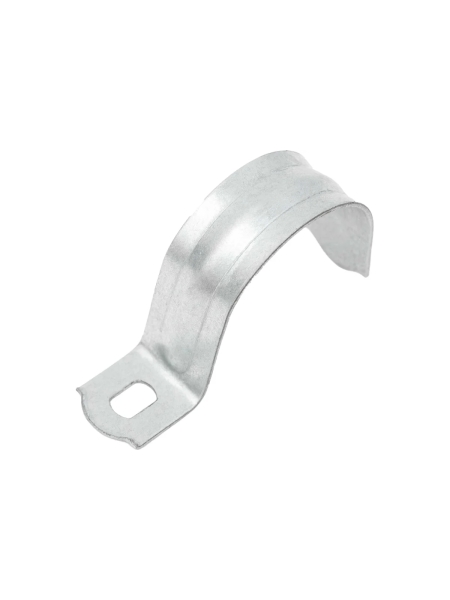 Скоба металлическая Gigant однолапковая СМО 25-26 мм с/о оцинк. 100шт GMB-1/2526O