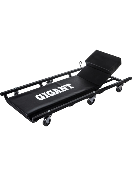 Подкатной лежак с подъемным подголовником Gigant, ДхШхВ-1020х423х95, CC-02