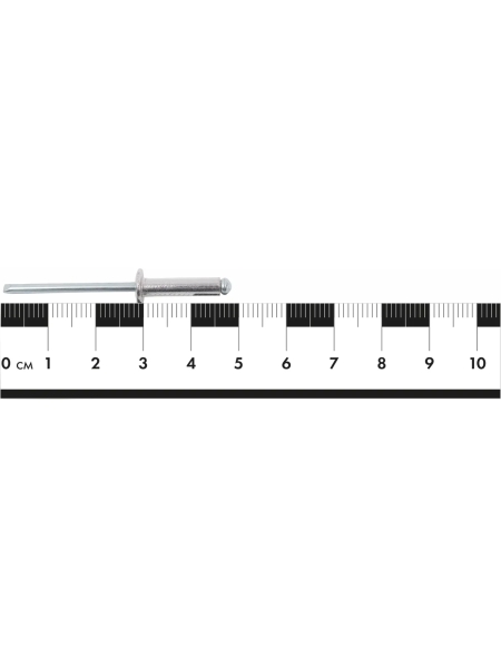 Заклепки вытяжные 4,0x16 100 шт. цинк Gigant 123902