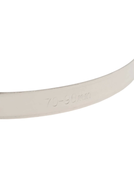 Червячный хомут нерж Gigant 70-90 мм/9 W2, 25 шт G/1/50