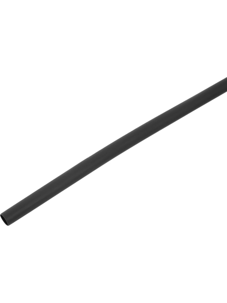 Трубка термоусадочная клеевая Gigant (4:1) 6/1,5, черная, 10шт по 1м G-80139