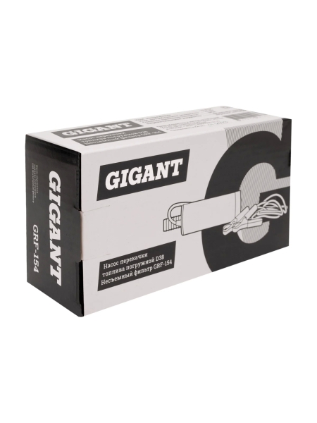Насос перекачки топлива погружной D38 несъёмный фильтр Gigant, 20л/мин, 1200л/час, GRF-154
