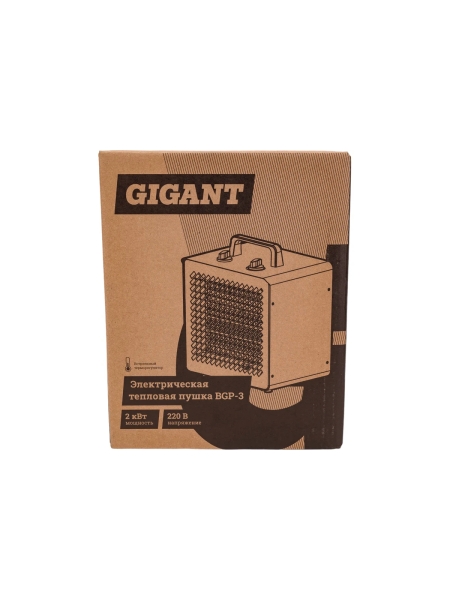 Электрическая тепловая пушка 2 кВт Gigant BGP-3