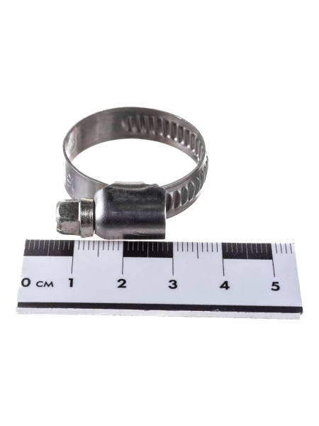 Червячный хомут нерж Gigant 16-27 мм/9 W2, 25 шт G/1/43