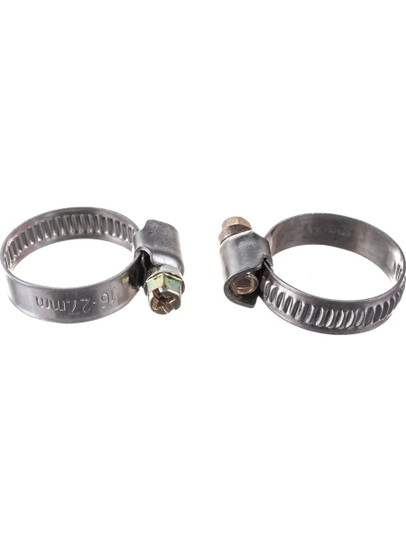 Червячный хомут нерж Gigant 16-27 мм/9 W2, 25 шт G/1/43