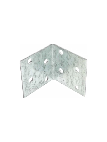 Крепежный уголок Gigant равносторонний 40x40x40х1.8 мм цинк 123881