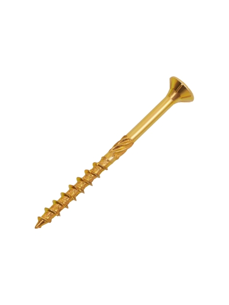 Конструкционный саморез Gigant желтый цинк 4x50 пот/г TORX 200 шт 123820