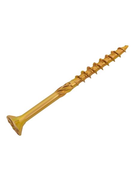 Конструкционный саморез Gigant желтый цинк 4x50 пот/г TORX 200 шт 123820