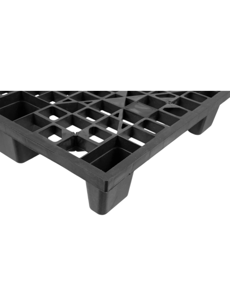 Паллет Gigant 1200x800x160 вкладываемый на ножках чёрный 34227