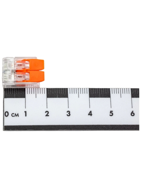 Двухпроводная клемма Gigant 20 шт/уп 0,08-2,5(4)мм² GCT-221-412-20