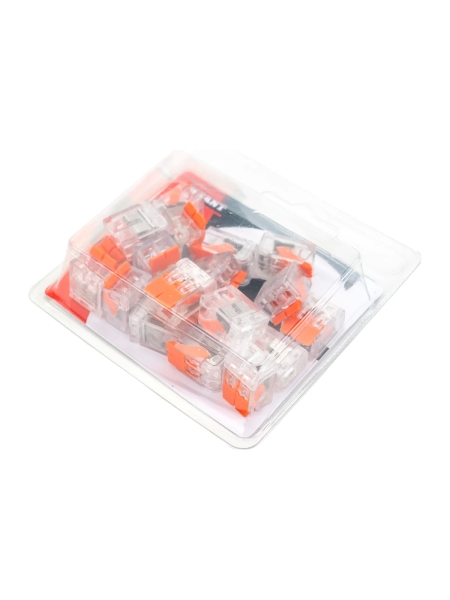 Двухпроводная клемма Gigant 20 шт/уп 0,08-2,5(4)мм² GCT-221-412-20