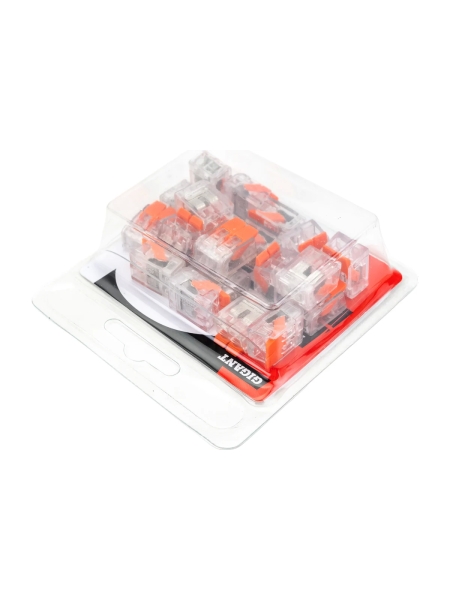 Двухпроводная клемма Gigant 20 шт/уп 0,08-2,5(4)мм² GCT-221-412-20