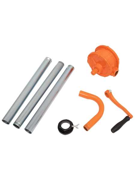 Насос перекачки топлива бочковой ручной роторный Металлический сплав Gigant, 25л/мин, 1500л/час, GRF-145