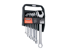 Набор комбинированных ключей 9 шт. Gigant, Сталь Cr-V, 8-22мм, GCWS9