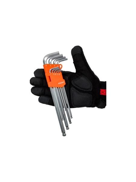 Набор длинных имбусовых ключей 9 шт. Gigant, 1,5-10мм, GLHB 9