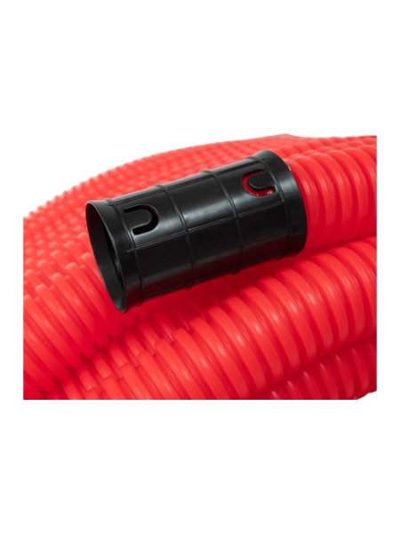 Gigant Гофрированная двустенная труба ПНД гибкая красная D40 с зондом 50м 801040GI