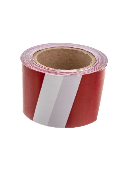 Сигнальная лента Gigant красно-белая, 75мм х 250м GIT-4