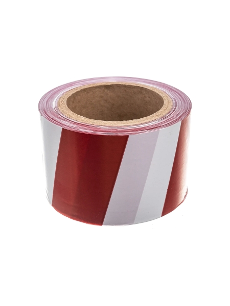 Сигнальная лента Gigant красно-белая, 75мм х 250м GIT-4