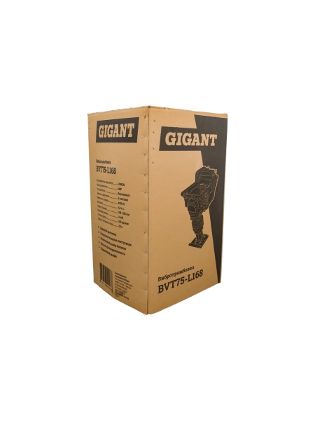 Вибротрамбовка 6.5 л.с. Gigant BVT75-L168