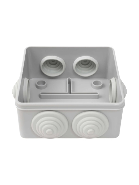 Gigant Коробка распределительная о.п 100х100х55, 6 выходов, IP55, 44037-1GI