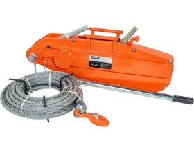 Рычажная тросовая лебедка Gigant 5,4 т, L=20 м GEW-26, Диаметр троса 16мм, МТМ 5400