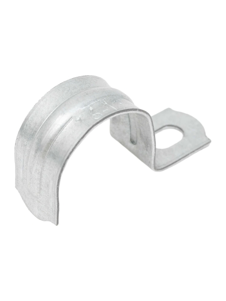 Скоба металлическая Gigant однолапковая СМО 16-17 мм с/о оцинк. 100шт GMB-1/1617O