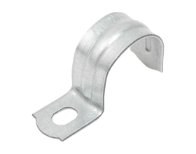 Скоба металлическая Gigant однолапковая СМО 16-17 мм с/о оцинк. 100шт GMB-1/1617O