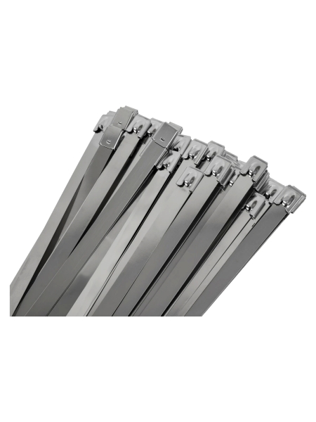 Стальные хомуты-стяжки Gigant нержавеющие 12x1000мм 50шт. 123943