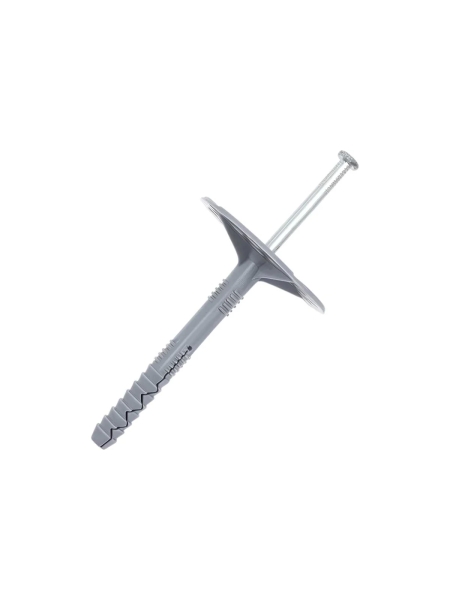 Дюбель для теплоизоляции Gigant (гриб) 10x90 с металлическим гвоздём 50 шт 123870